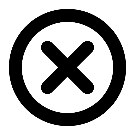 Close svg vector icon