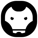 avangers, hero, marvel, war machine svg vector icon