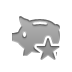 piggybank,star icon