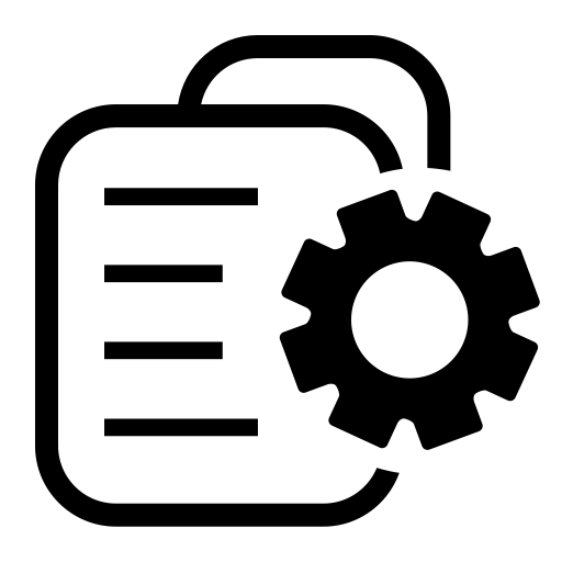 Page svg vector icon