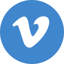 vimeo svg vector icon