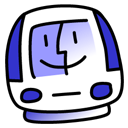 imac,indigo icon