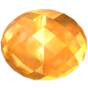 citrine, gem, jewel, precious, stone, yellow icon