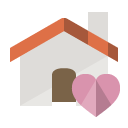 home,heart icon
