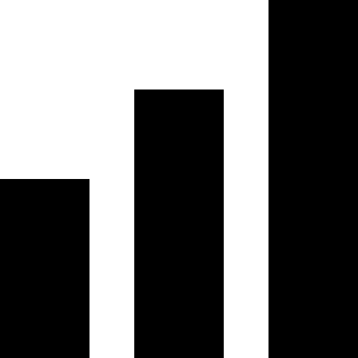 Bars svg vector icon