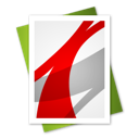 adobe, file, reader icon