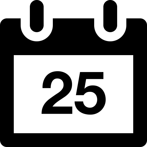 Calendar svg vector icon