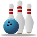 bowling, sport icon