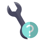 technical,wrench,help icon