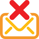 mail,delete,del,remove,envelop,message,email,letter icon