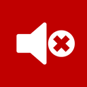 not, running, volume icon