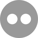 flickr, media, online, social svg vector icon