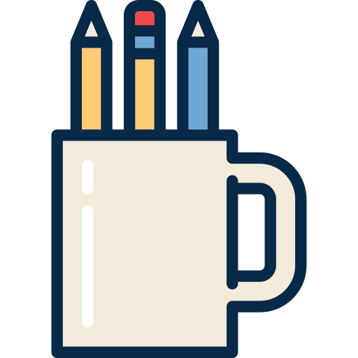 Pencil svg vector icon