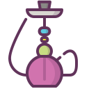 bar, glass, party, shisha, summer svg vector icon
