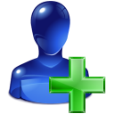add,user,male,plus,member,profile,person,people,human,man,account icon