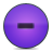 button,minus,violet,subtract icon