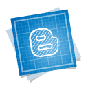 blueprint,social icon
