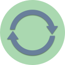 arrows, refresh, reload, repeat, rotate, sync, update svg vector icon