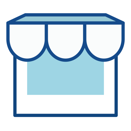 Shop svg vector icon