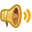 loudspeaker icon