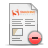 entry,delete,del,remove icon