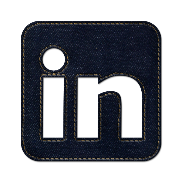 denim,jean,social,linkedin,logo,square icon
