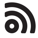 feed, social svg vector icon