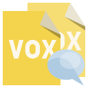 file,format,vox,speech,bubble icon