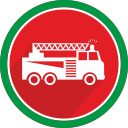 car, fire, flame, logistics, truck, vehicle svg vector icon