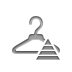 hanger,pyramid icon