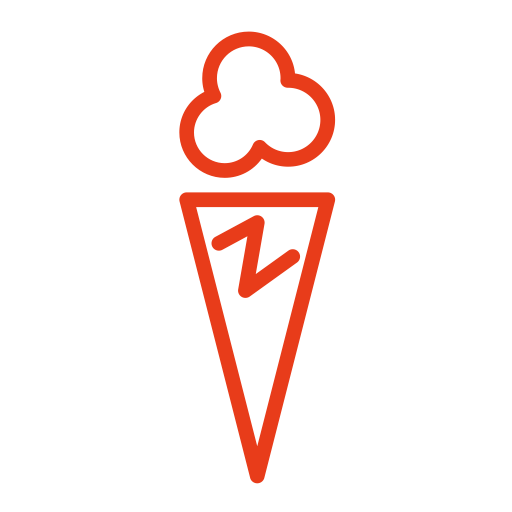 Icecream svg vector icon
