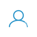 interface, man, social, user svg vector icon