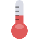 cloud, data, forecast, rain, temperature, thermometer, thermometre icon