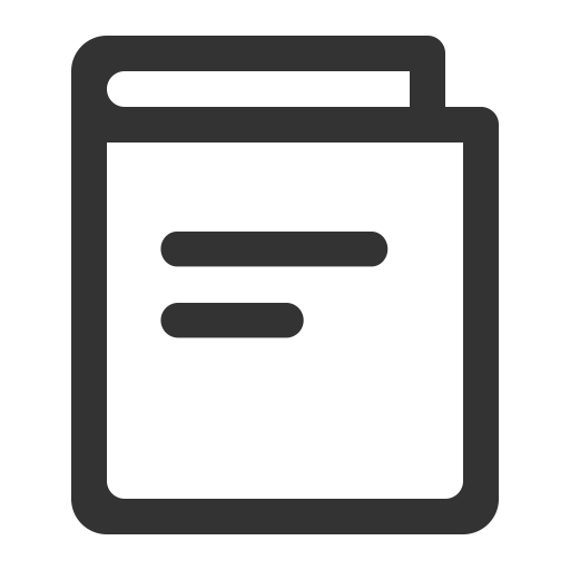 Symbol Book svg vector icon