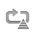 repeat,pyramid icon