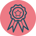 badge, fourth of july, honor, independence day, patriotic, respect, star svg vector icon