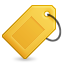 bid, tag icon