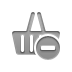 shopping,basket,delete icon
