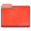 leather,red icon