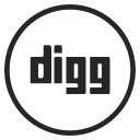 digg, media, social svg vector icon