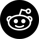 media, online, reddit, social svg vector icon