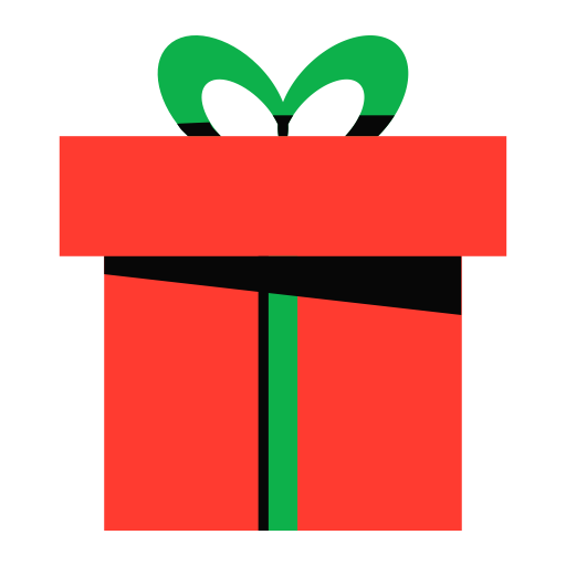 Gift svg vector icon
