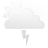 light,rain,sun,thunder,white icon
