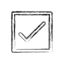 checkbox, productivity, selected, shape, social svg vector icon
