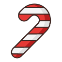candy, candy canes, candy stick, christmas, sweet svg vector icon