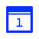 calendar, day, month, period, plan, timetable svg vector icon