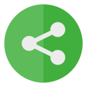 circle, media, share, social svg vector icon