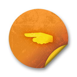 orange,grunge,sticker,badge icon