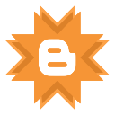 blog, blogger svg vector icon