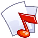 audio,file,paper,document icon